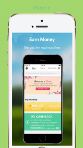 Musely Earn rewards app