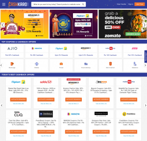CashKaro cashback site in India-min