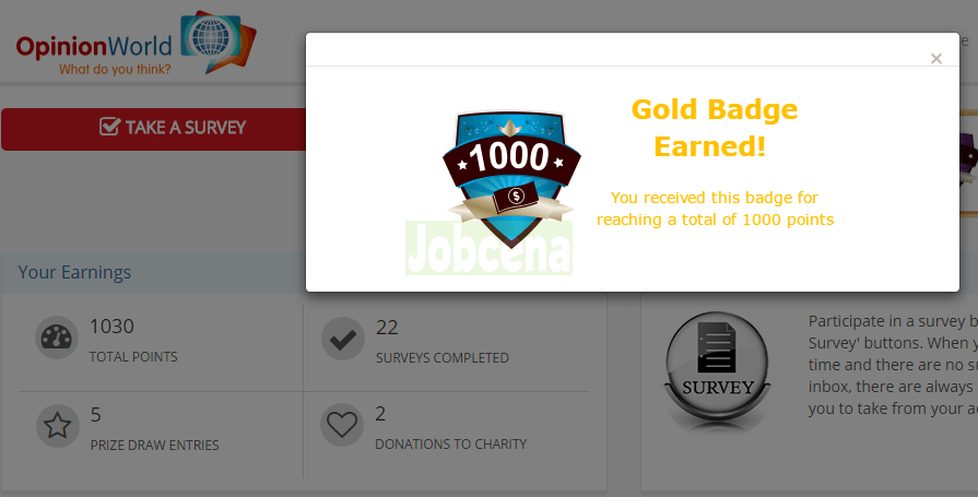 OW Gold Badge
