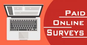 Paid online surveys