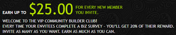 Paidviewpoint VIP community builder club